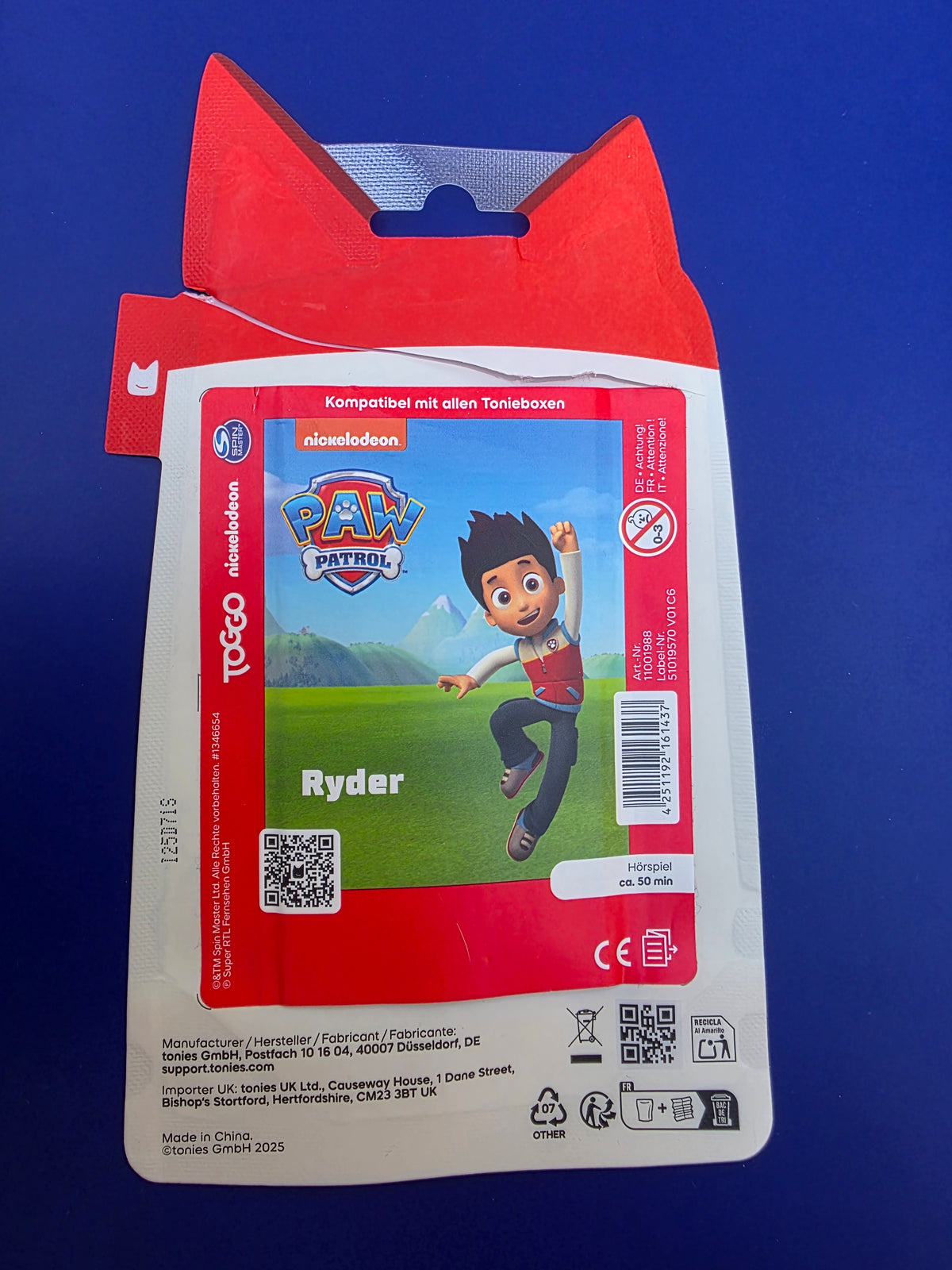 Booklet Paw Patrol Ryder