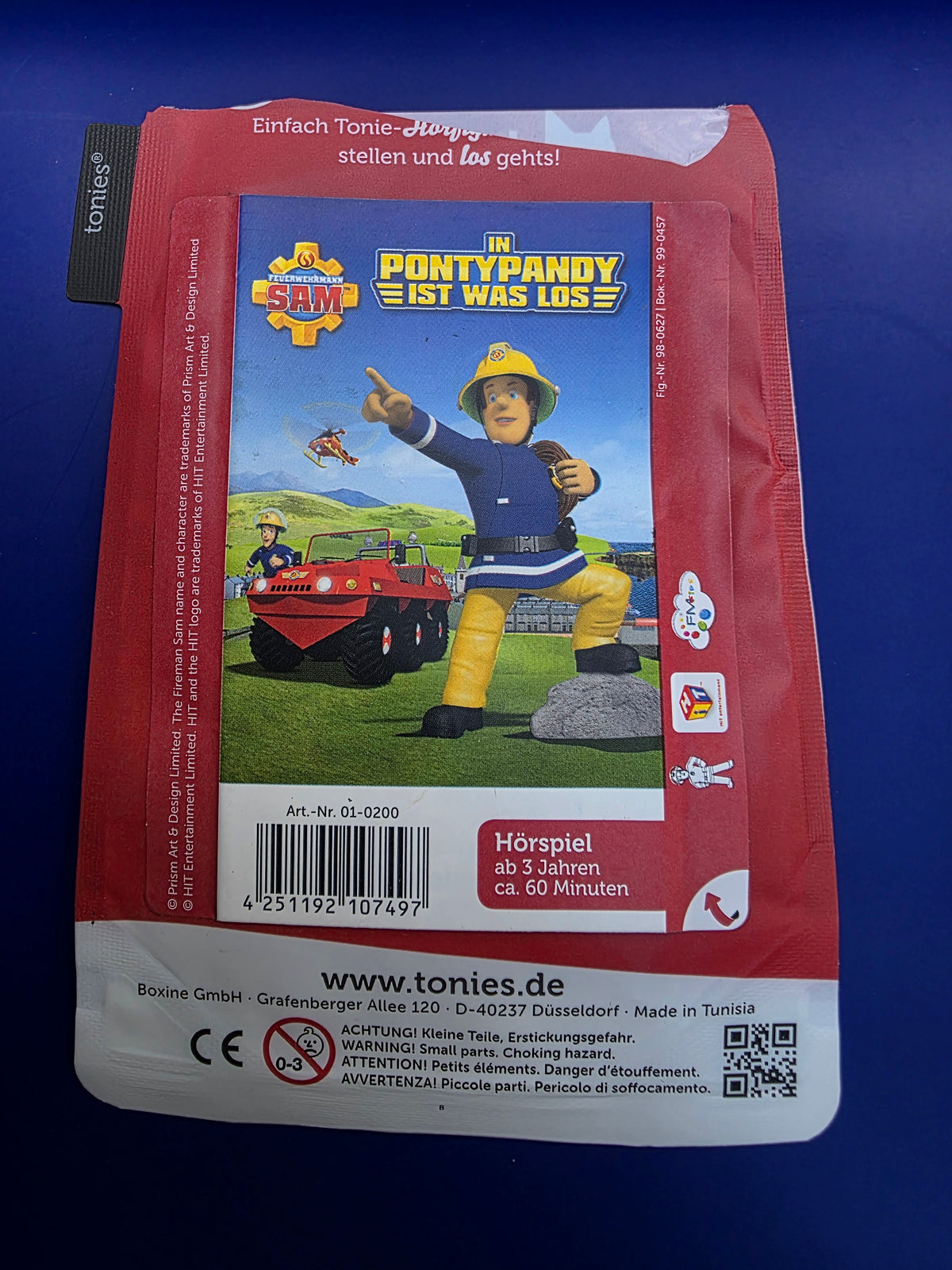 Booklet Feuerwehrmann Sam