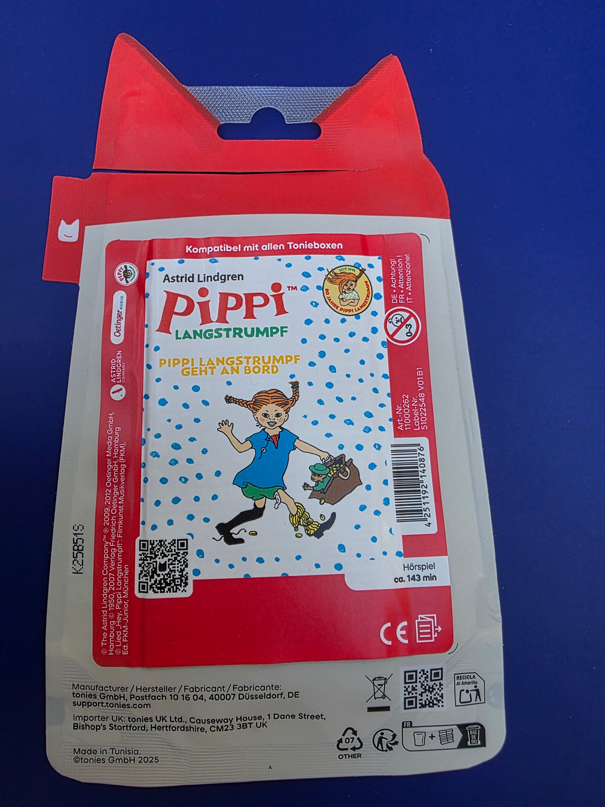 Booklet Pippi Langstrumpf