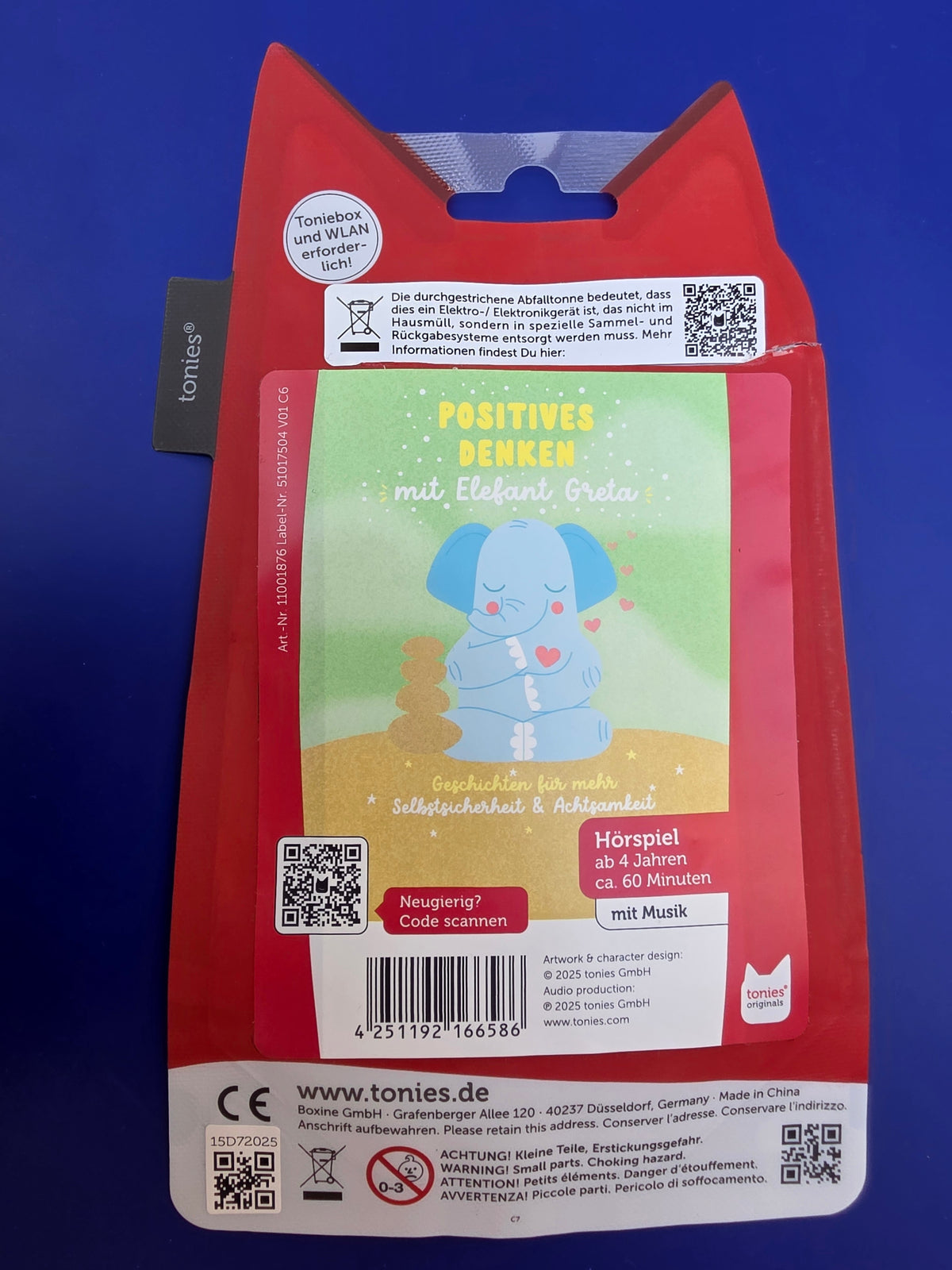 Booklet Positives Denken Elefant Greta