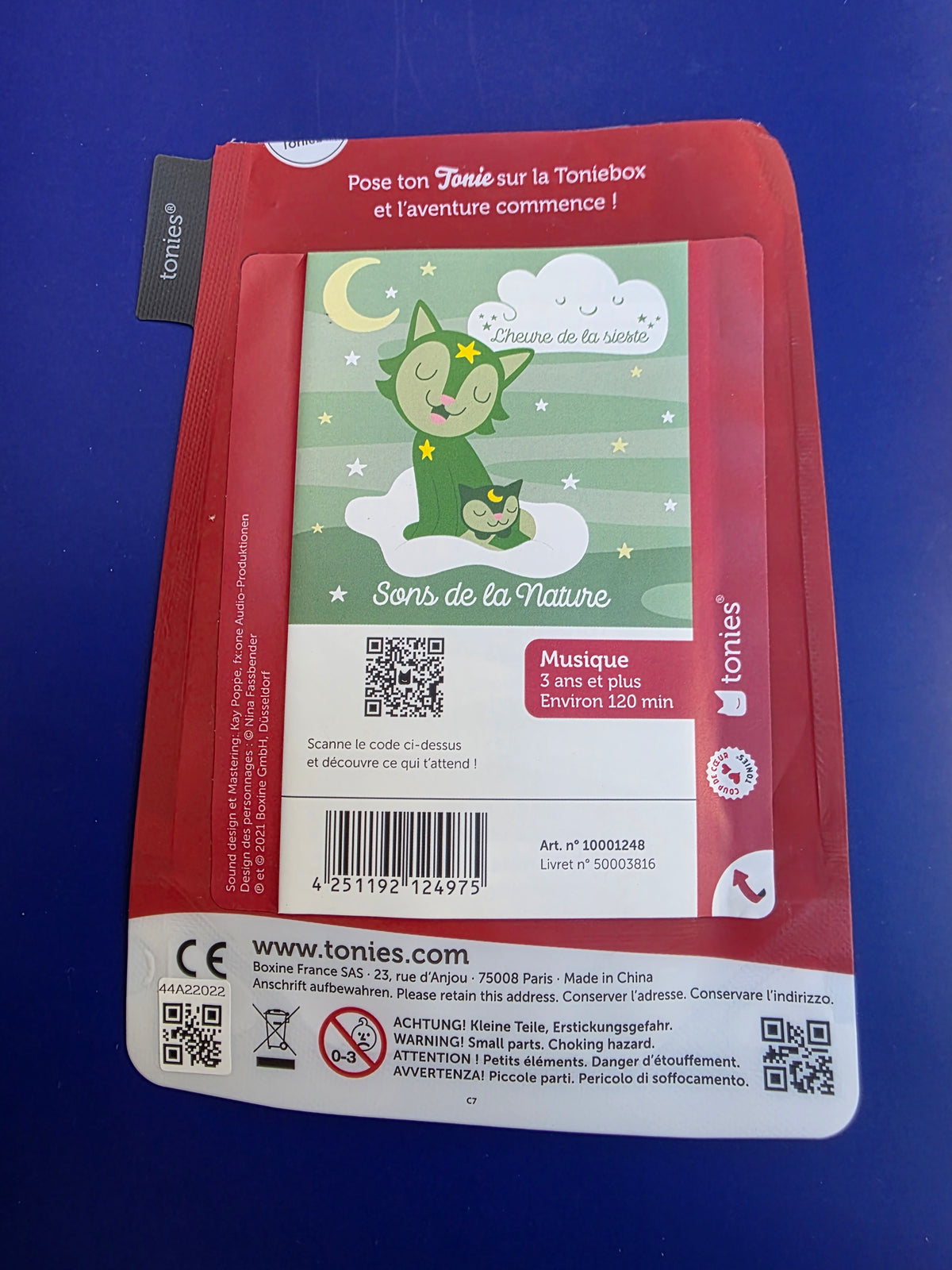 Booklet grüne Katze