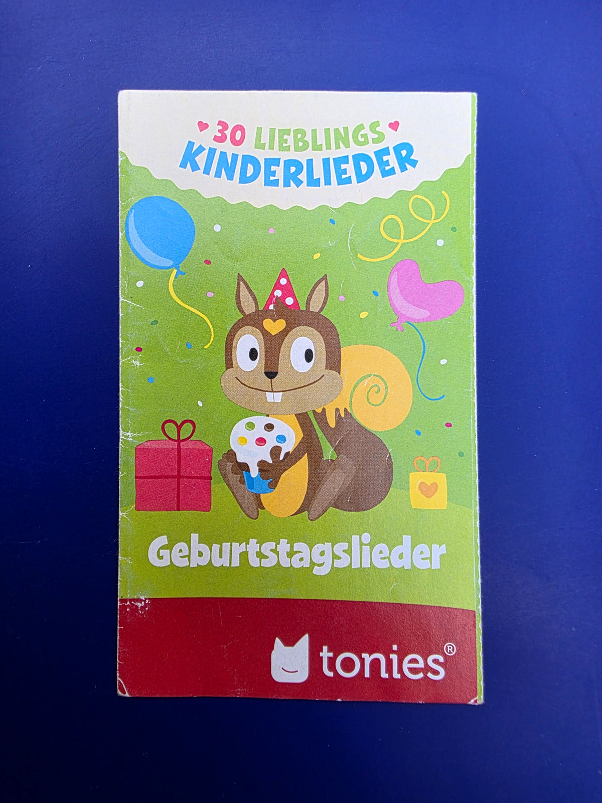 Booklet Geburtstagslieder