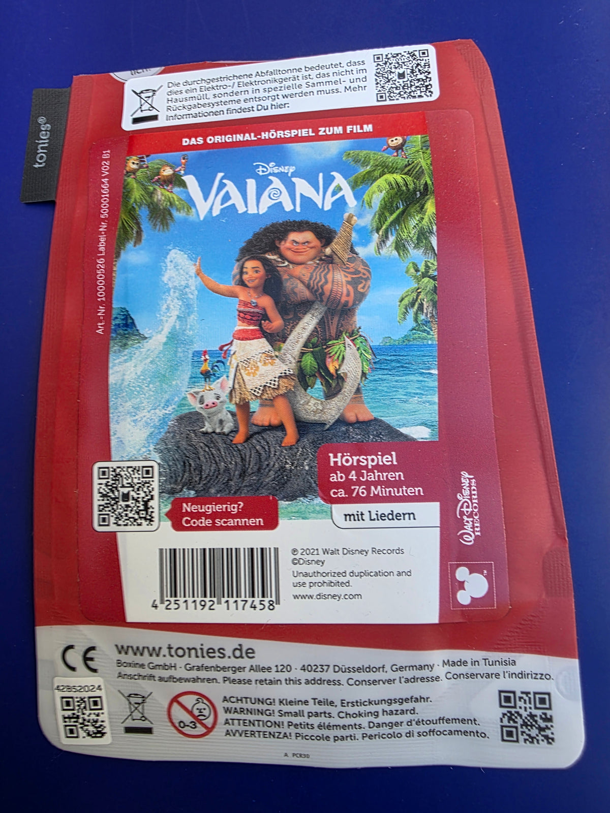 Booklet Vaiana