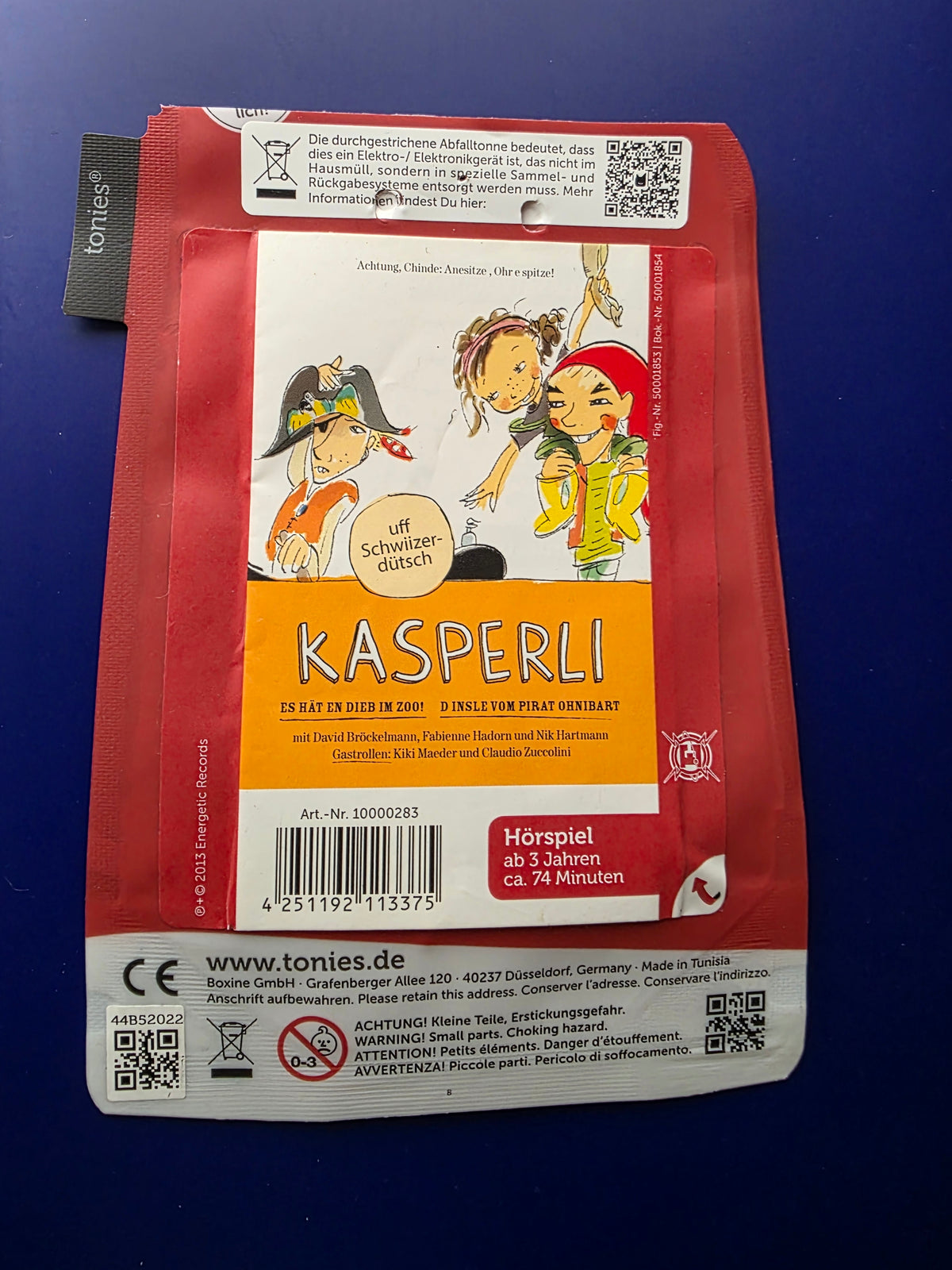 Booklet Kasperli