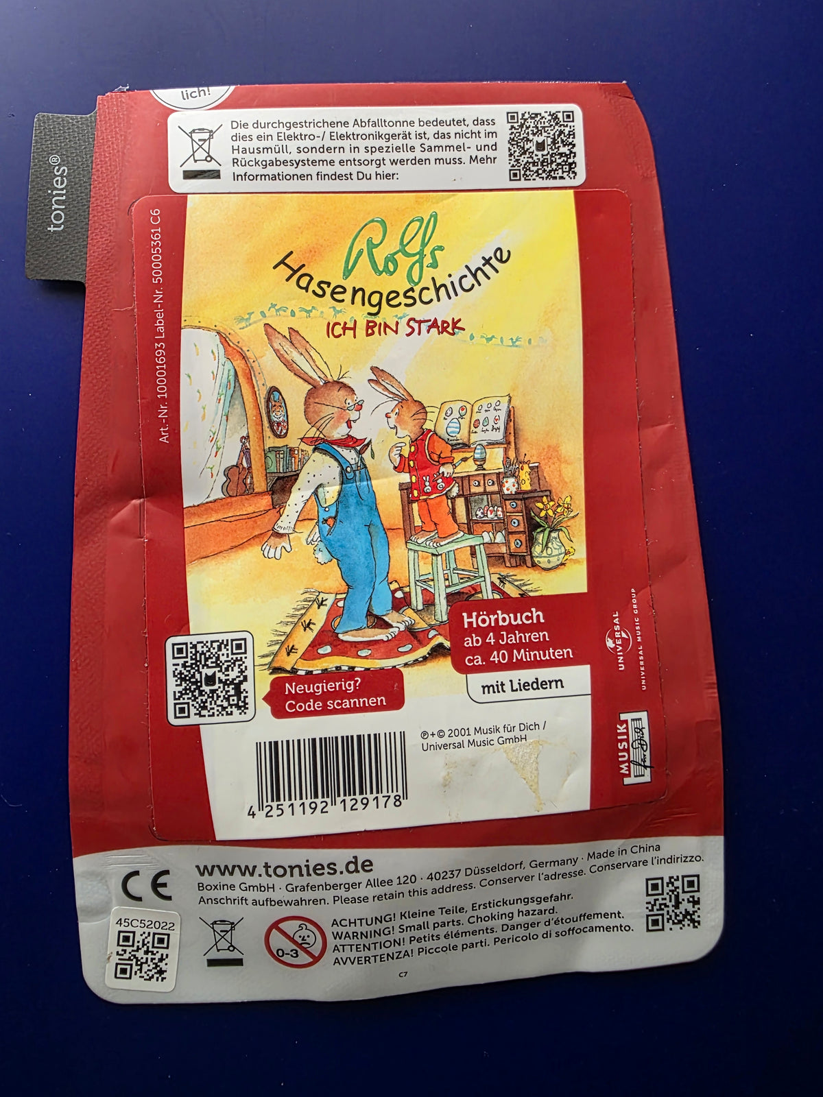 Booklet Rolfs Hasengeschichte