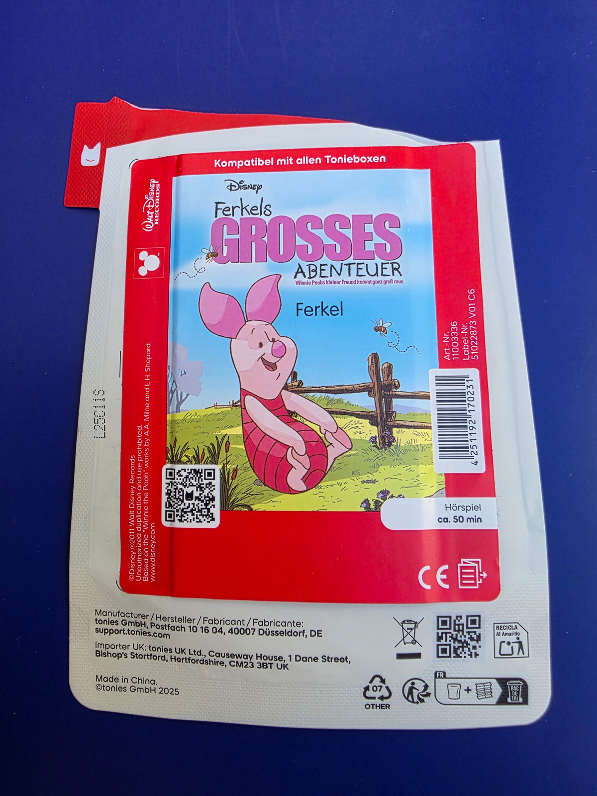 Booklet Winnie Puuh Ferkel