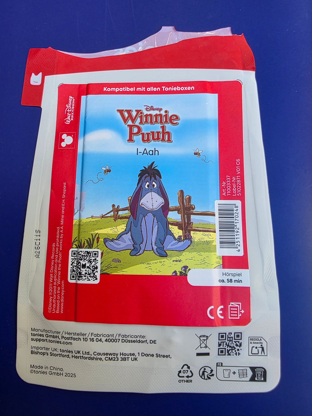 Booklet Winnie Puuh I-Aah