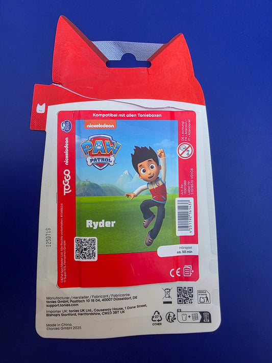Booklet Paw Patrol Ryder