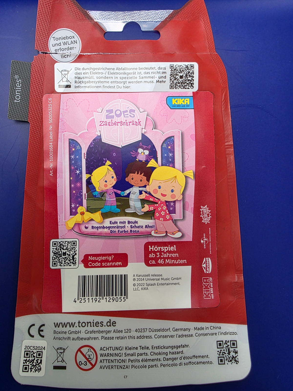 Booklet Zoes Zauberschrank