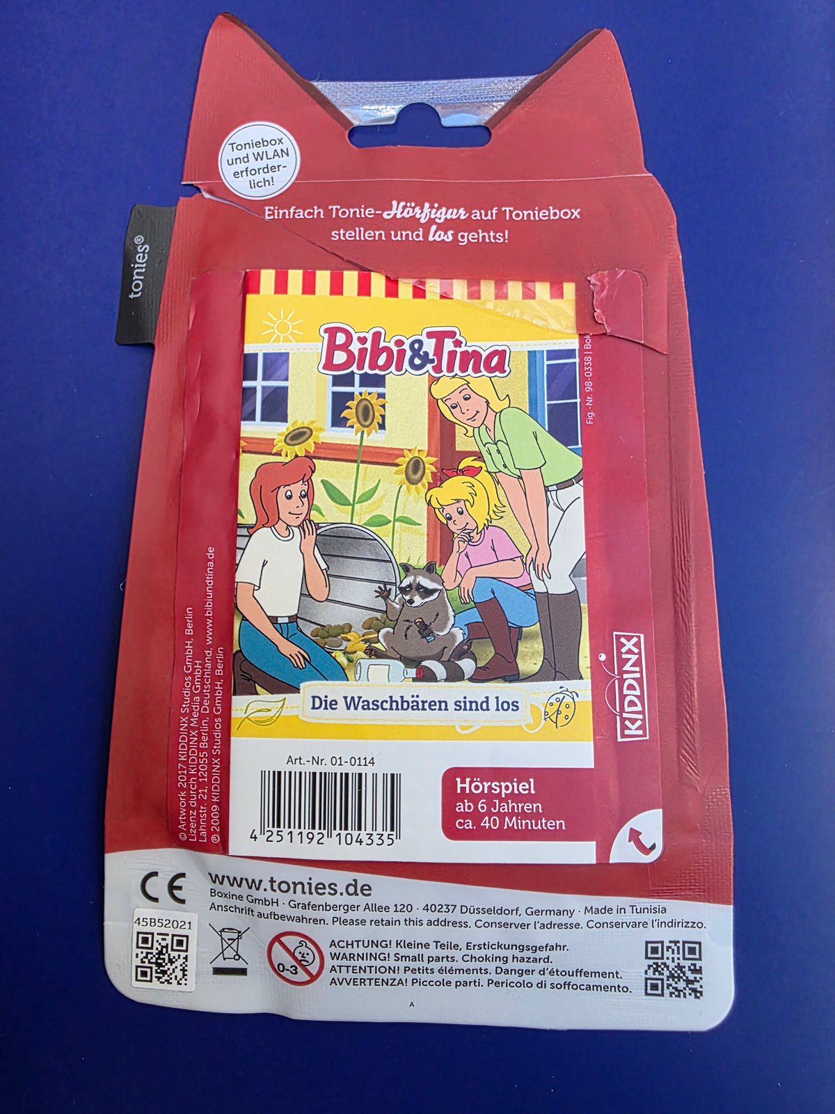 Booklet Bibi & Tina Die Waschbären