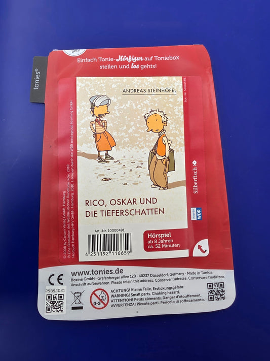 Booklet Rico, Oskar und die Tieferschatten