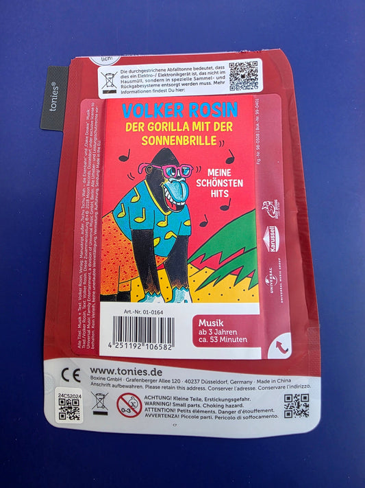 Booklet Gorilla mit der Sonnenbrille