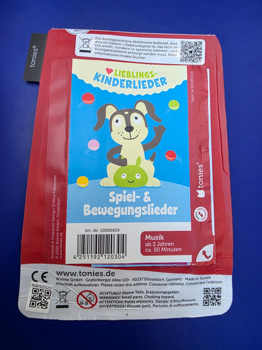 Booklet Spiel- und Bewegungslieder