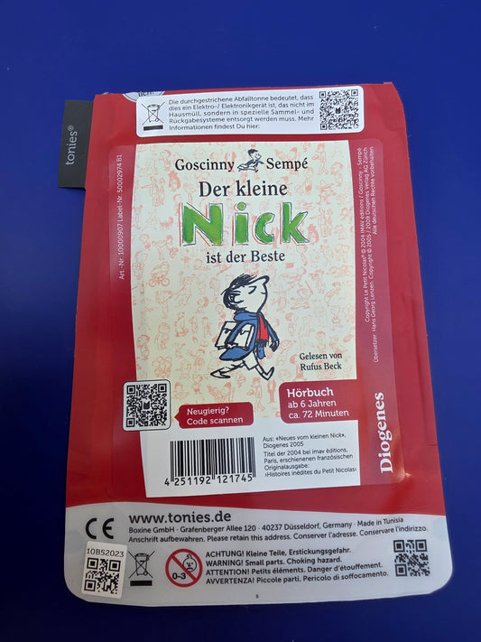 Booklet der kleine Nick