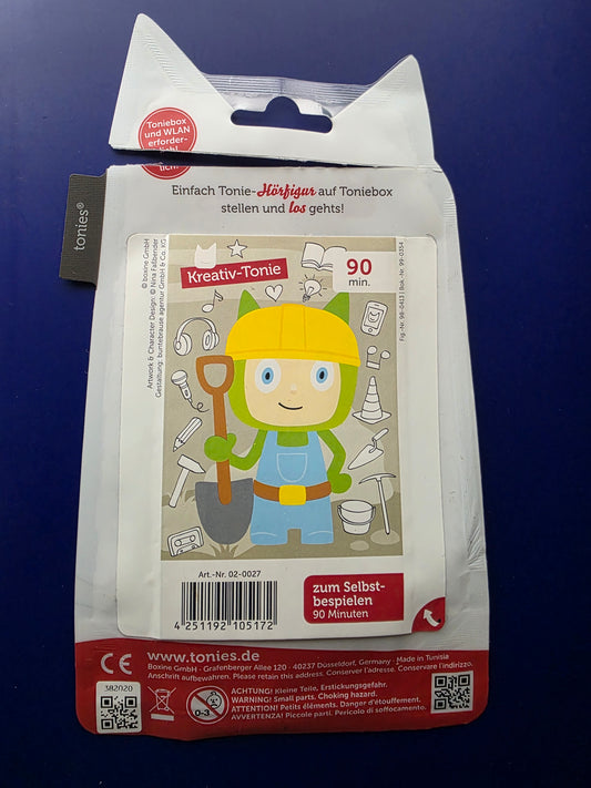 Booklet kreativ-Tonie Bauarbeiter