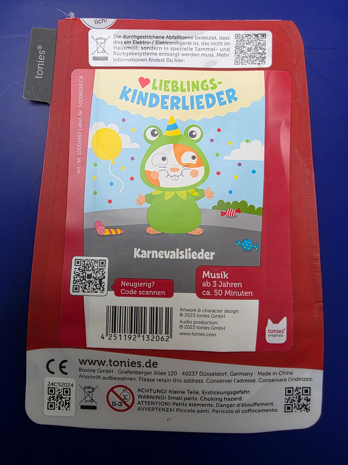Booklet Karnevalslieder