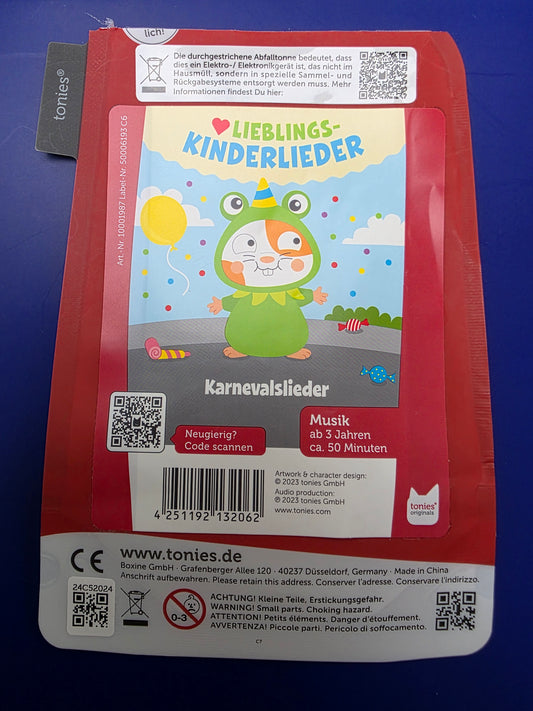 Booklet Karnevalslieder