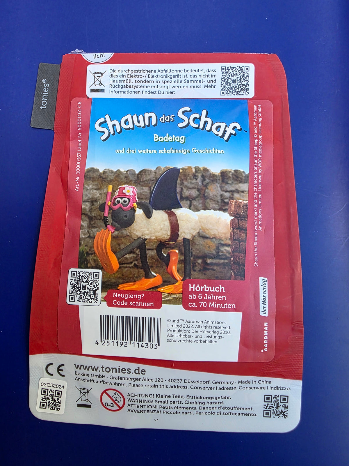 Booklet Shaun das Schaf