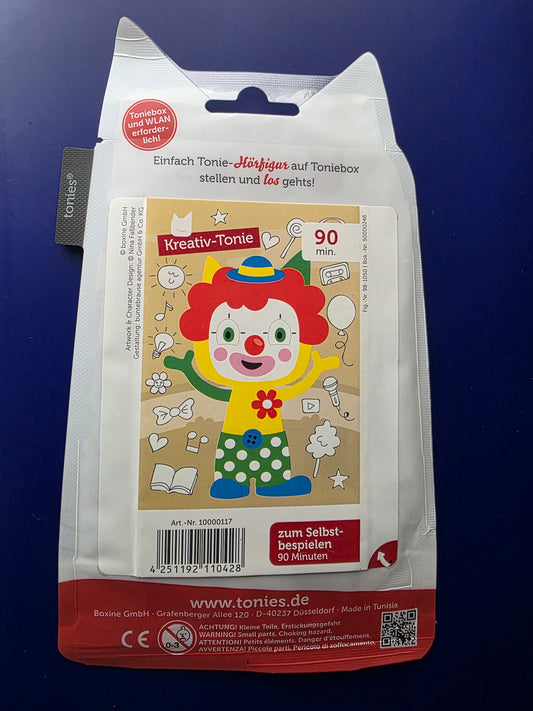 Booklet Kreativ-Tonie Clown