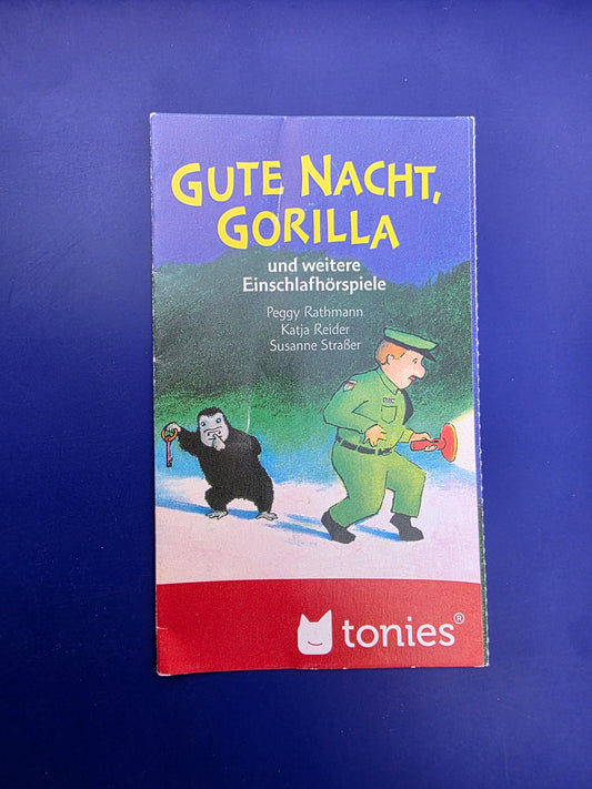 Booklet Gute Nacht, Gorilla