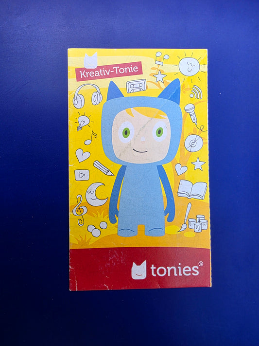 Booklet kreativ-Tonie blau