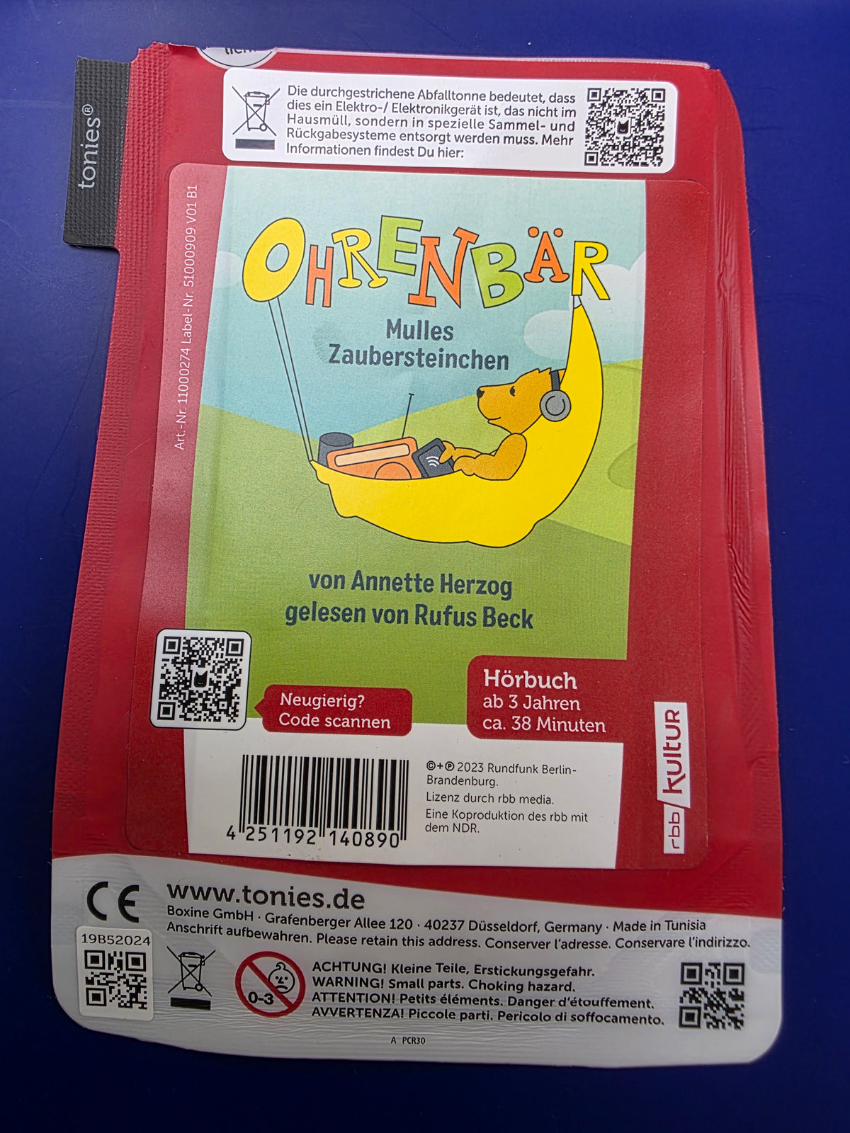 Booklet Ohrenbär