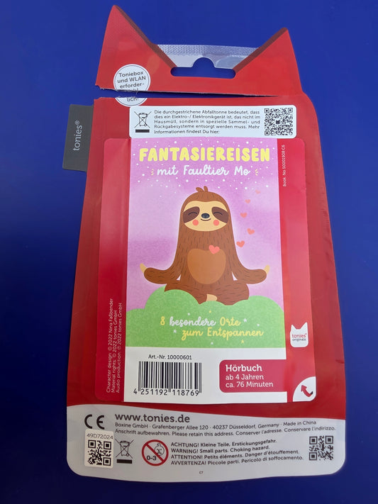 Booklet Fantasiereisen Faultier Mo