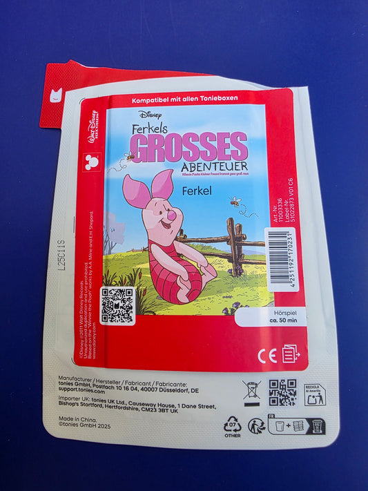 Booklet Winnie Puuh Ferkel