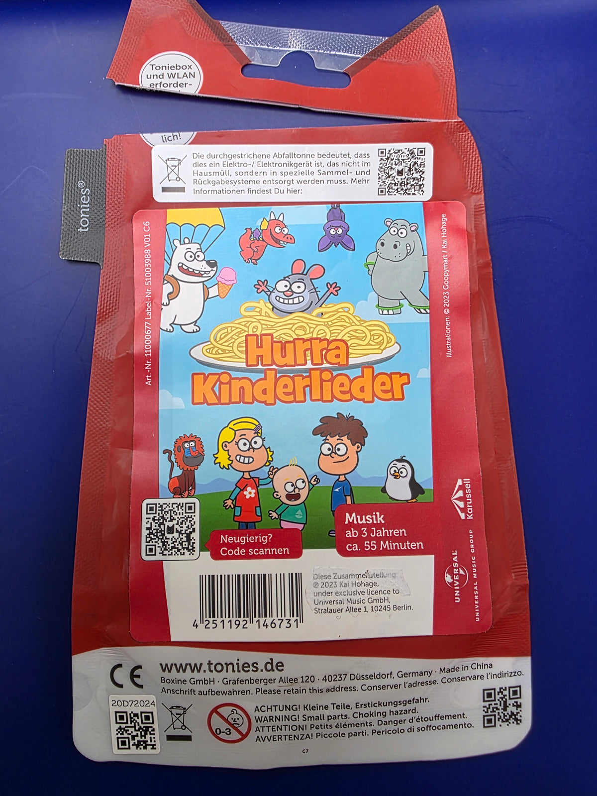 Booklet Hurra Kinderlieder