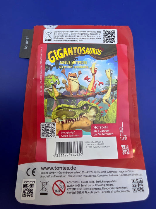 Booklet Gigantosaurus